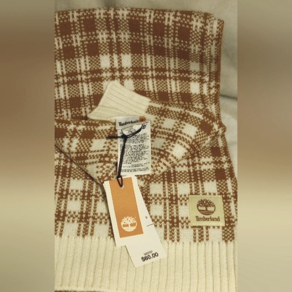 Timberland knitted scarf
